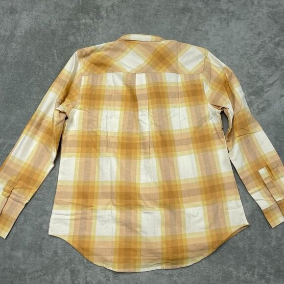 Weatherproof Vintage Womens Comfort Stretch Plaid Button Shirt M d0499 - Picture 8 of 9